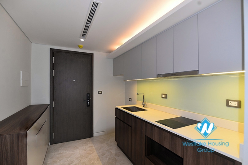 Two bedroom lake view apartment for rent in Truc Bach, Ba Dinh.