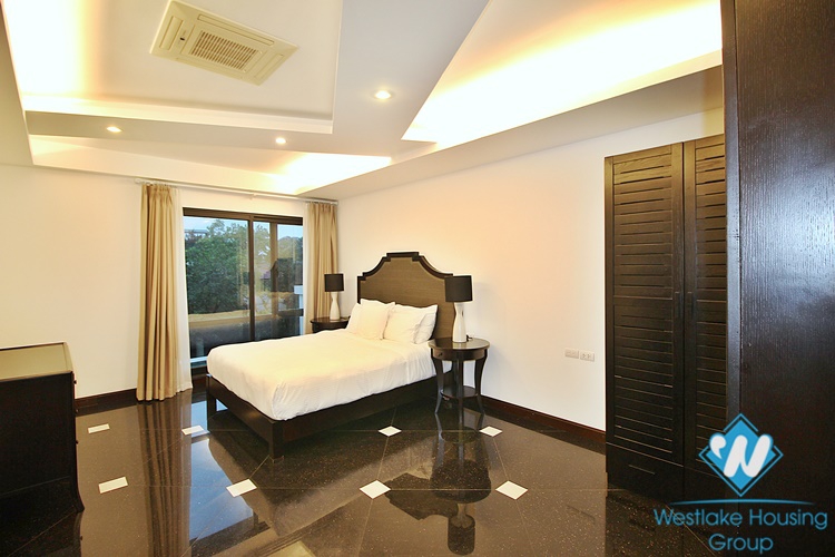 Luxurious 3 beds apartment for rent in Dang Thai Mai street, Tay Ho