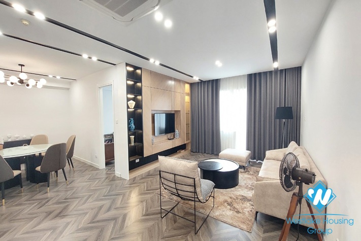 Modern apartment with nice design for rent in E Tower, Ciputra, Ha Noi