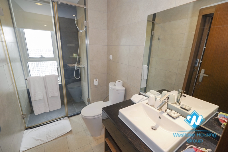 Three bedroom serviced apartment for rent in Lancaster Nui Truc.