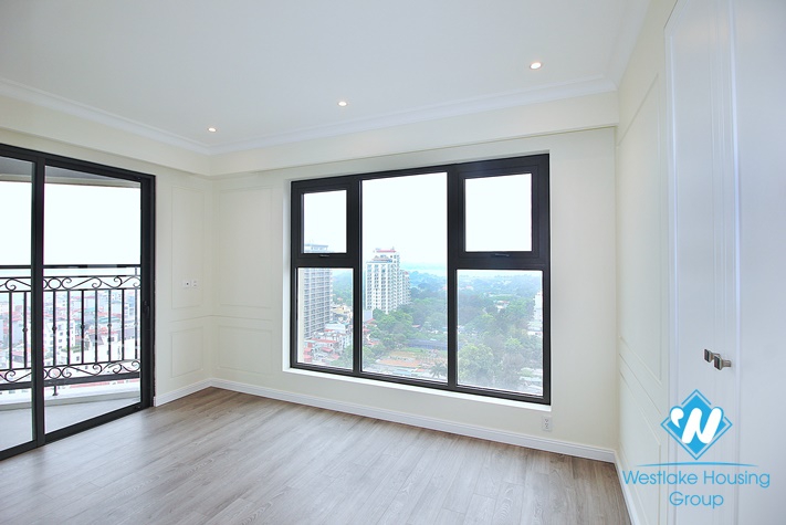 Brand new 3 beds apartment for rent in D'leroi Soleil building, Xuan Dieu, Tay Ho