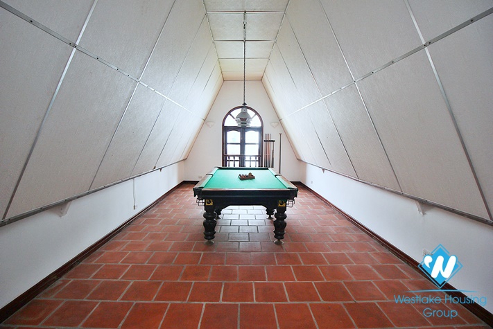 Spacious house with outdoor pool for rent in To Ngoc Van st, Tay Ho
