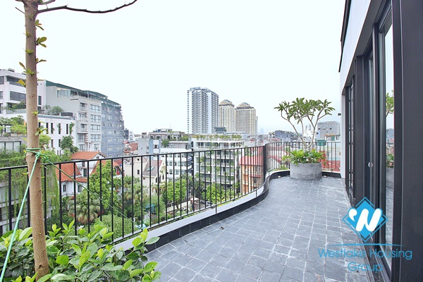 A modern and newly 3 bedroom apartment for rent in To ngoc van, Tay ho, Hanoi
