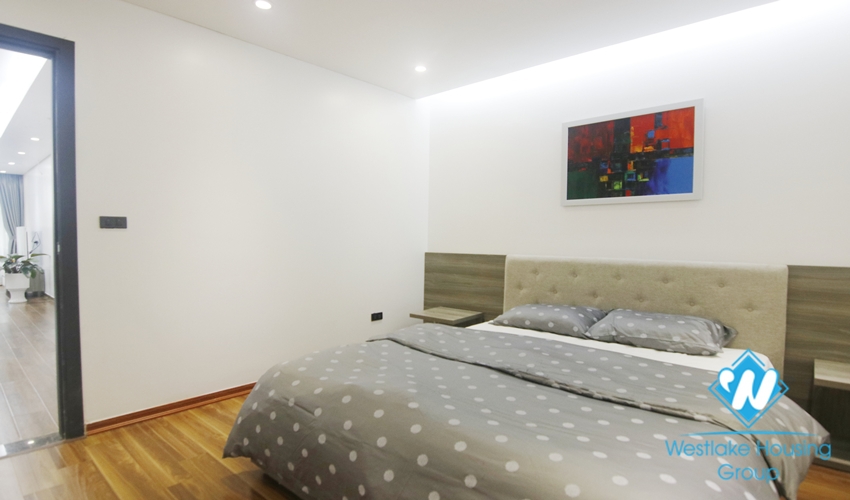 Beautiful and luxury apartment for rent in truc Bach area 