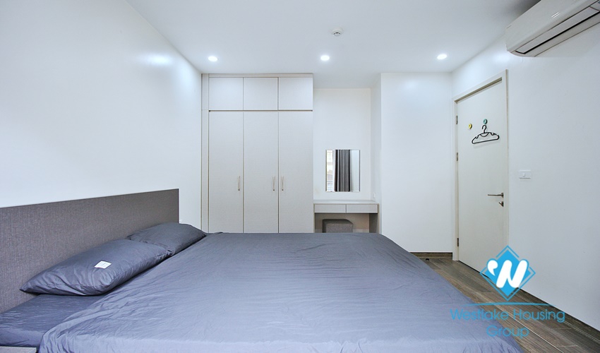 Bright one bedroom for rent in To Ngoc Van st, Tay Ho District 