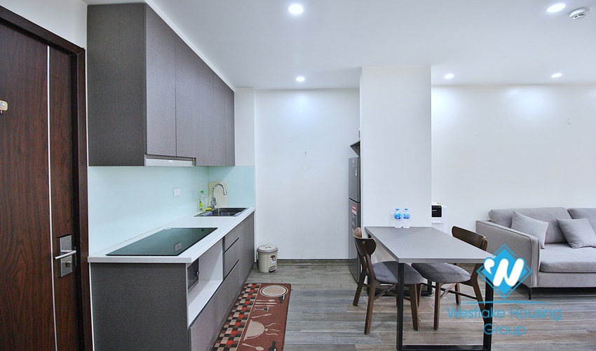 Bright one bedroom for rent in To Ngoc Van st, Tay Ho District 