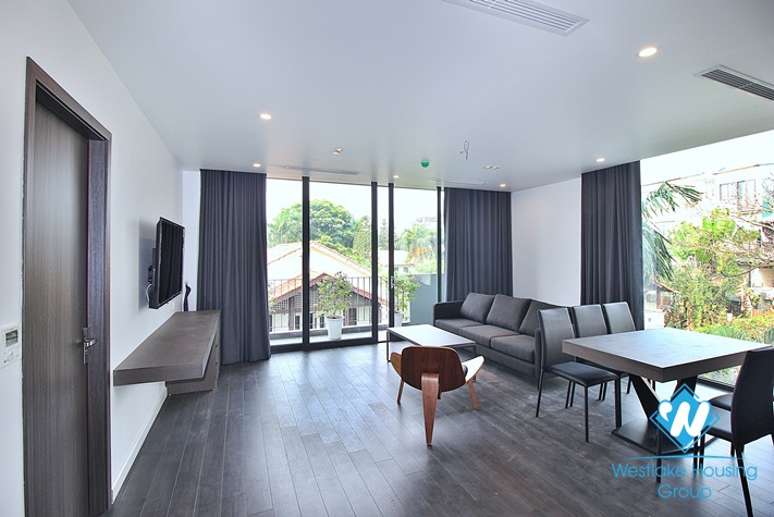 Brand new 2 bedroom apartment for rent in Xuan dieu, Tay ho, Hanoi