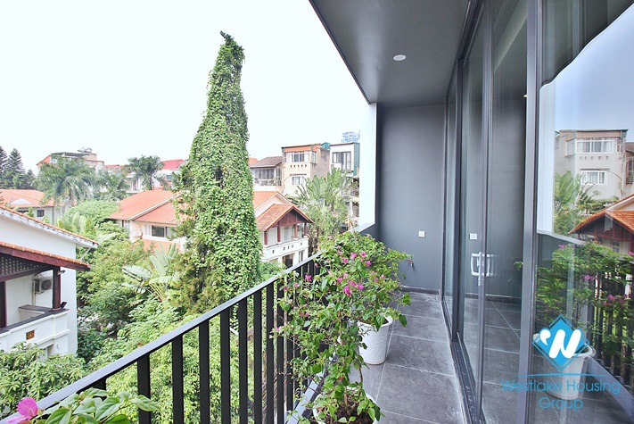 Brand new 2 bedroom apartment for rent in Xuan dieu, Tay ho, Hanoi
