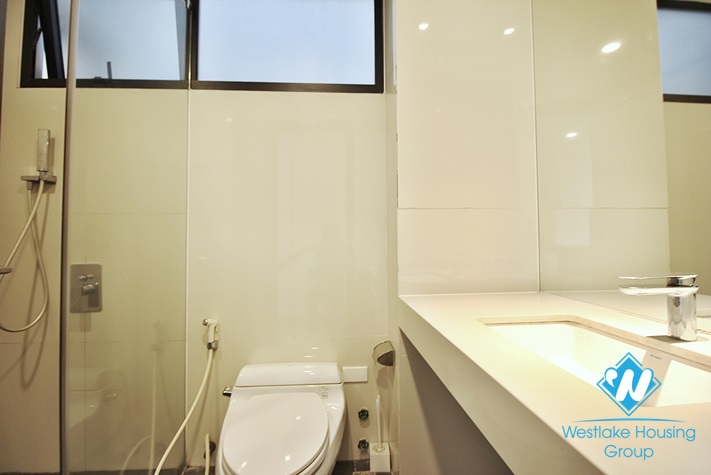 A modern and bright 2 bedroom apartment for rent in Tay ho, Hanoi
