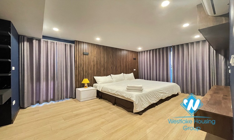 Two bedroom Penhouse apartment for rent in Hoan Kiem.
