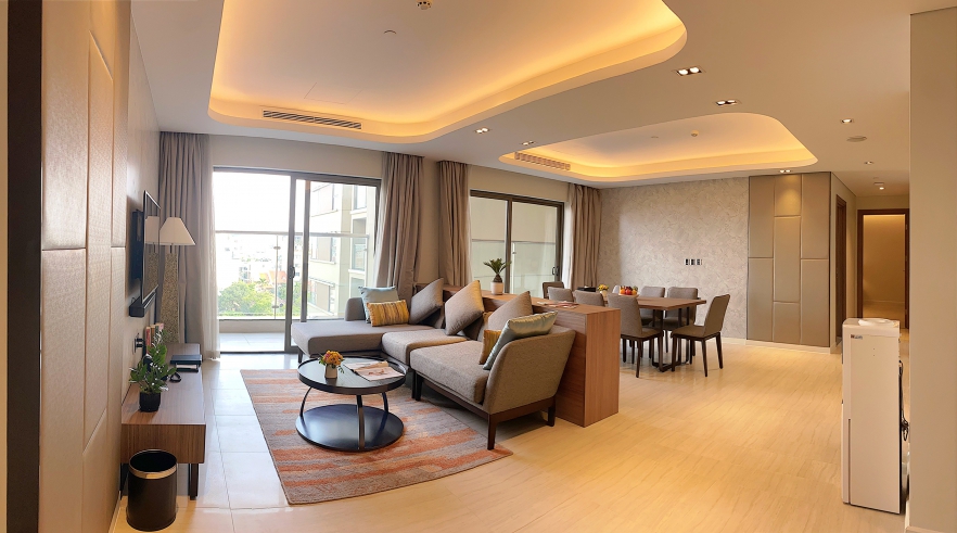 Modern 4 bedrooms apartment in Tay Ho District for rent