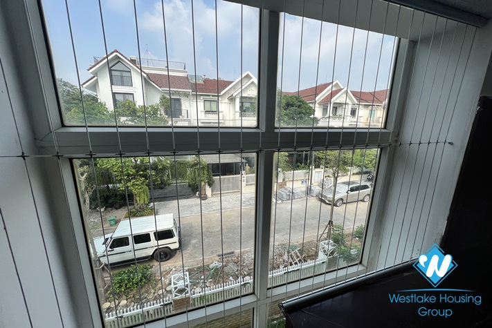 Unfurnished house with big yard and garden for rent in Ciputra, Tay Ho