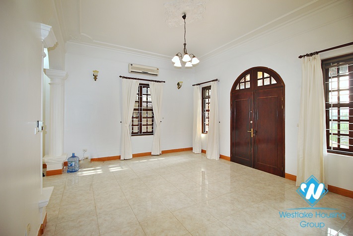 Nice house with big garden for lease in To Ngoc Van st, Tay Ho, Ha Noi