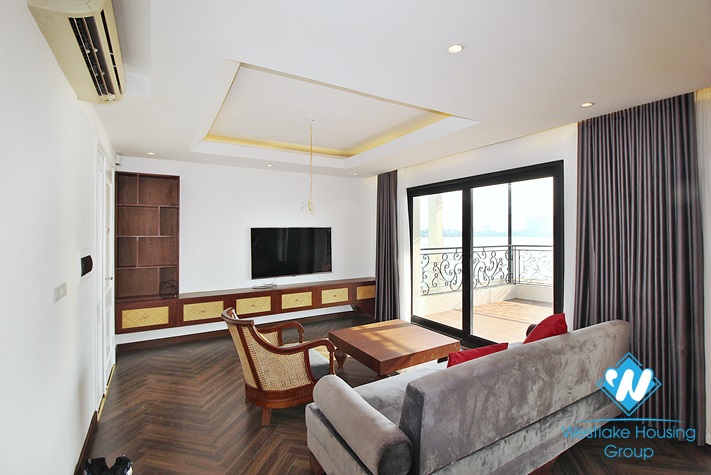 Apartment in Tay Ho on the lake with large terrace