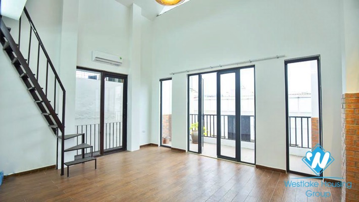 Unfurnished 4 beds house for rent in Au Co st, Tay Ho, Ha Noi