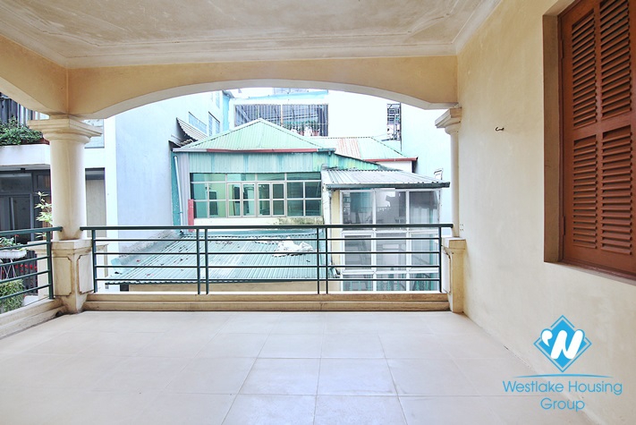 Three bedrooms house for lease in Dang Thai Mai area, Tay Ho