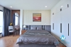 Renovated and lake view 3 beds apartment for rent in Xuan Dieu st, Tay Ho