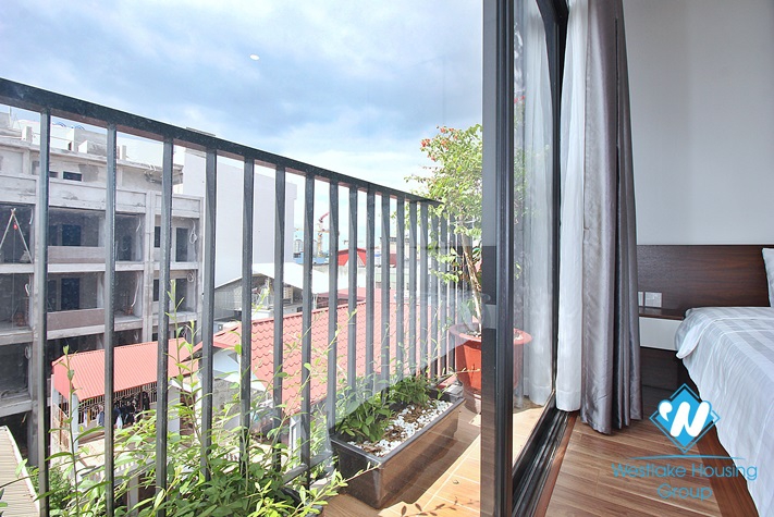 Brightly 2 bedrooms apartment for lease in Trinh Cong Son st, Tay Ho