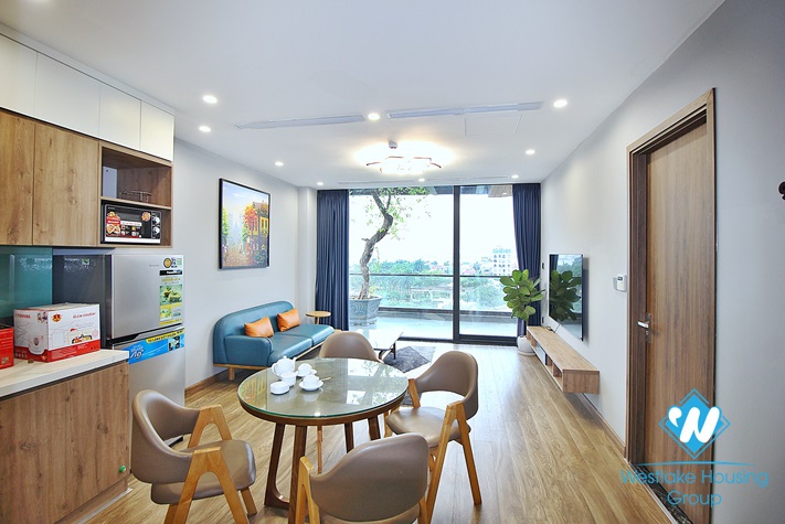 Brand new and morden 2 beds aparment for rent in Nghi Tam st, Tay Ho