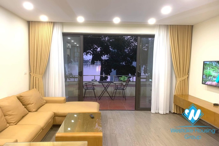 Nice studio morden apartment for rent in Nhat Chieu street , Tay Ho district.
