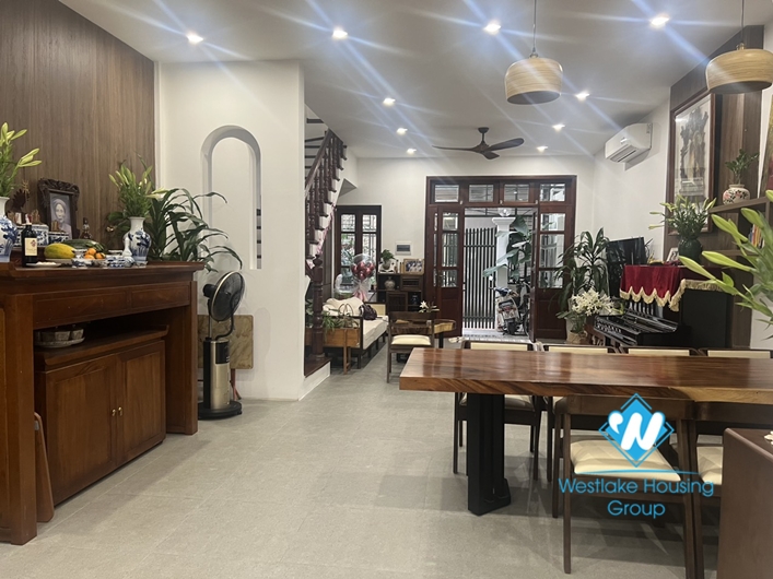 Private house with four bedrooms for rent in Ly Nam De street, Hoan Kiem district.