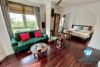 Studio modern and bright apartment for rent in Truc Bach st, Ba Dinh district.