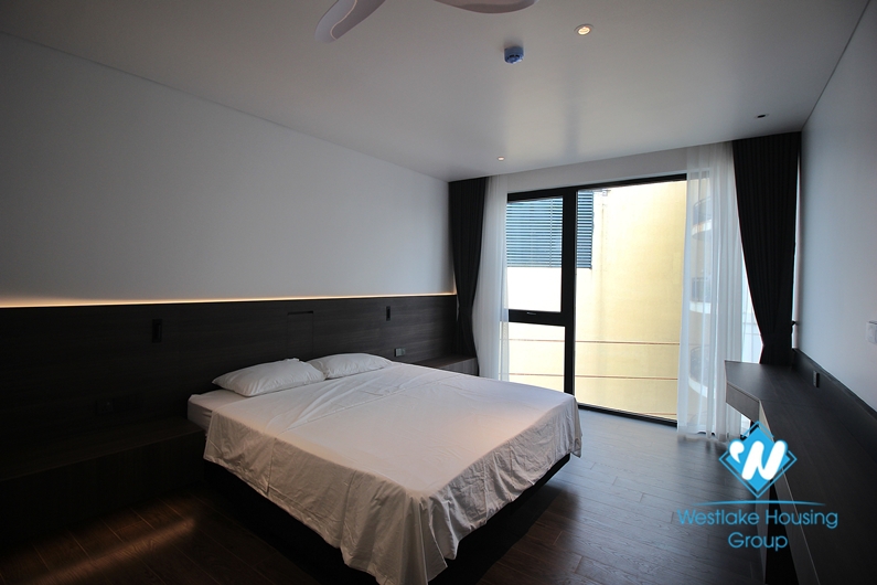 Morden and bright 02 bedroom apartment for rent in Truc Bach area, Ba Dinh, Hanoi