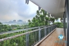 Brand new and lake view 3beds apartment for rent in Tay Ho area