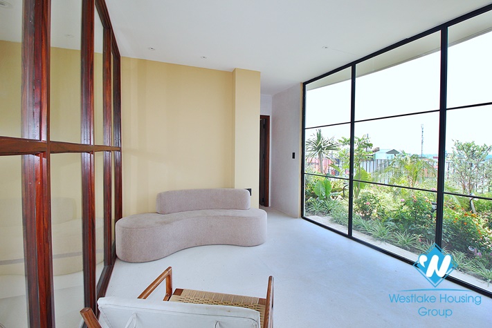 Duplex apartment with swimming pool for rent in Tay Ho district 