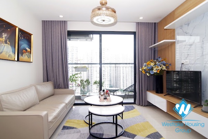 Modern 3 bedroom apartment for rent in Vinhome Ocean Park st, Gia Lam district.