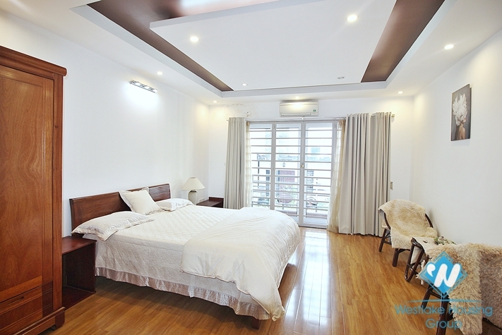 An affordable 4 bedrooms house for rent in Au Co street, Tay Ho