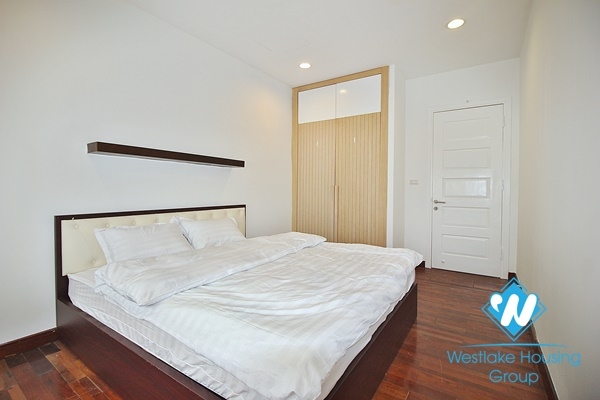 Beautiful lake view 2 bedroom apartment for rent in Tay ho
