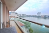 Modern serviced apartment with lake view for rent in Quang An Street, Tay Ho, Ha Noi 
