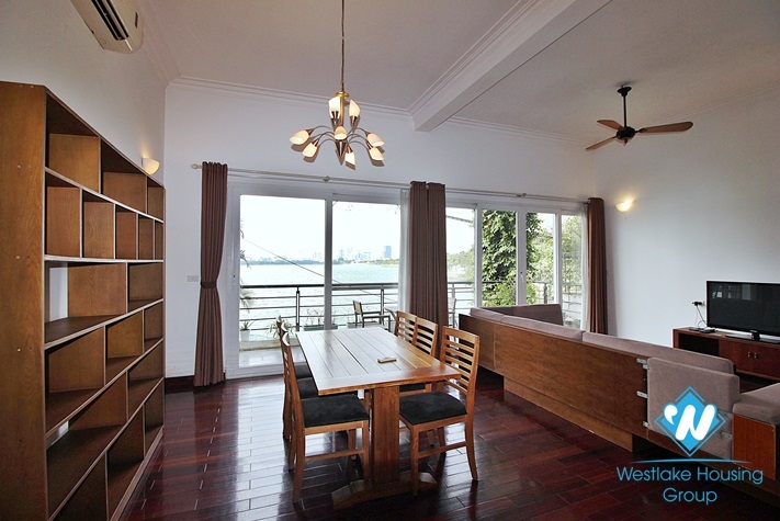 Lakeside balcony apartment rental on Quang Khanh, Tay Ho