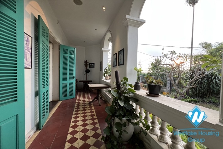 Big house and garden for rent in Ngoc Thuy st, Long Bien district.