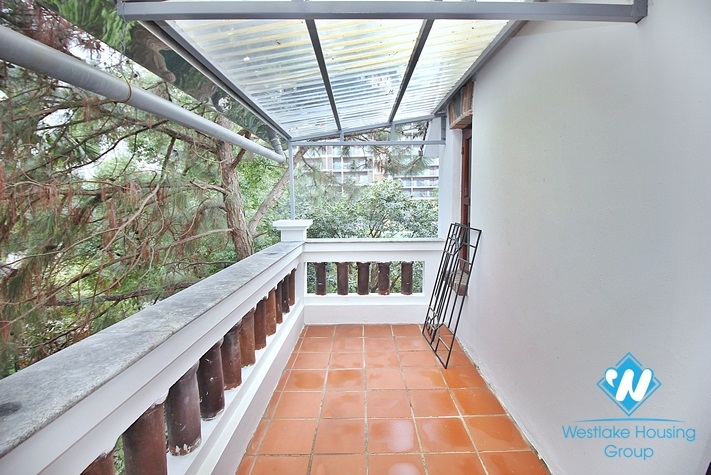 Peaceful house with swimming pool for rent in Xuan Dieu, Tay Ho