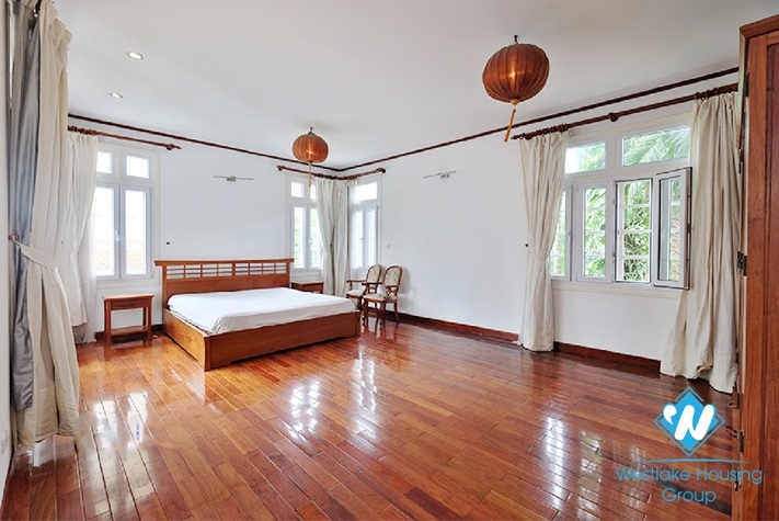 Nice four bedrooms house for rent in Tay Ho, Ha Noi