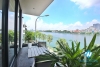 Lake view apartment with 2 bedrooms on the 2nd floor for rent in Tu Hoa st, Tay Ho