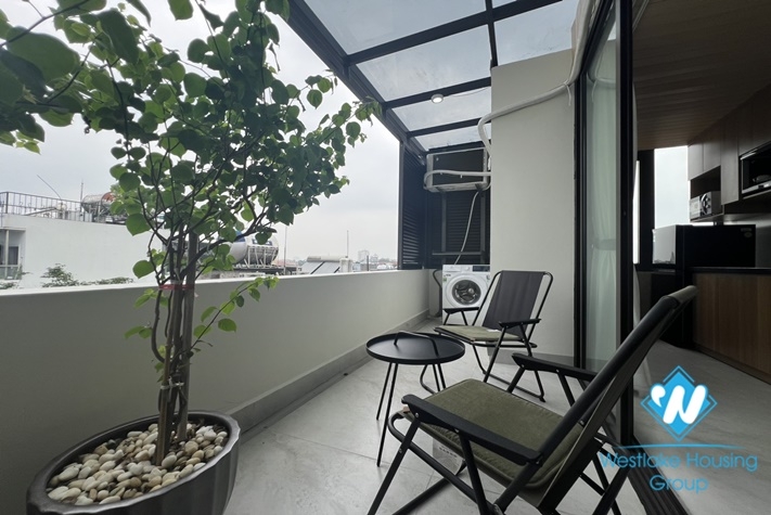 Lovely one bedroom apartment for rent in Hoan Kiem district.