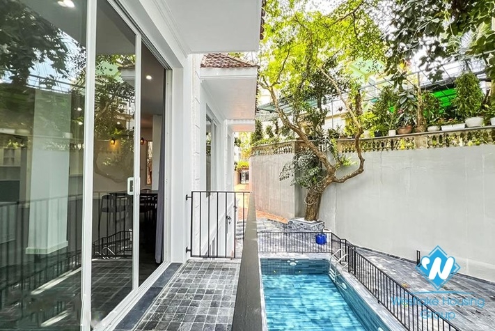 Gorgeous house with large green garden  for rent in Tay Ho, Hanoi