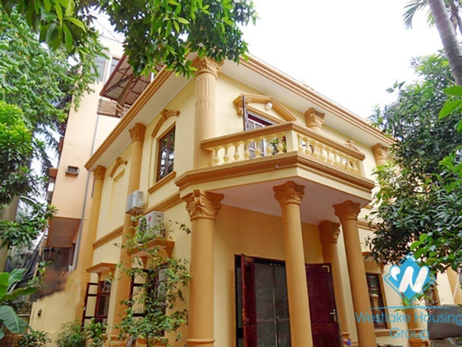 Huge garden house for rent in To Ngoc Van street, Tay Ho