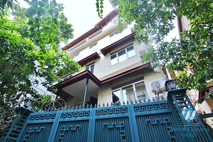 A charming house with pool for rent in To Ngoc Van st, Tay Ho, Ha Noi