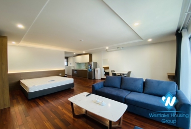 Studio bright apartment for rent in Kim Ma st , Ba Dinh street.