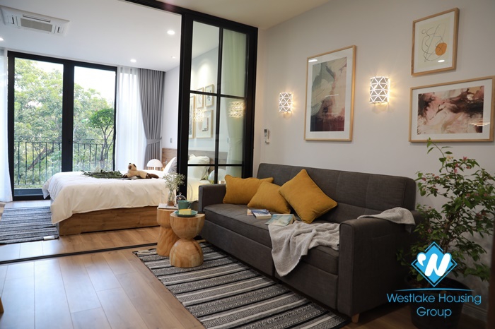 A beautiful 1 bedroom apartment for rent in Ngoc ha, Ba dinh