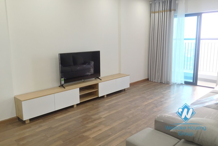 Nice apartment with 03 bedrooms on the high floor for rent in Gold Mark