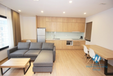 High floor and bright apartment for rent in Cau Giay, Ha Noi
