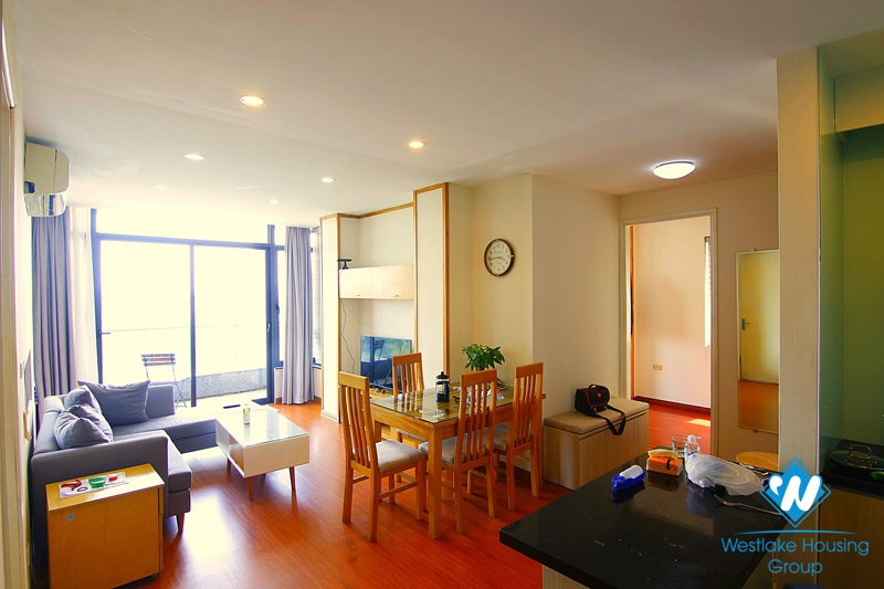 Bright 2-bedroom apartment with beautiful lakeview for rent on Kim Ma