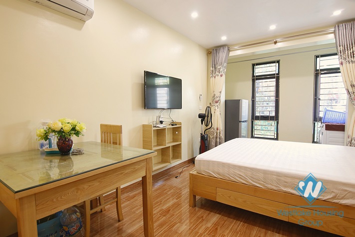 Cheap studio for rent in Ngoc Ha street, Ba Dinh 