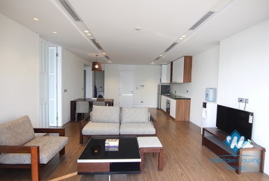 Lake view 02 bedrooms apartment for rent in Tay Ho district 