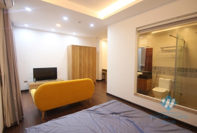 New studio apartment for rent in Xuan dieu st, Tay Ho district 